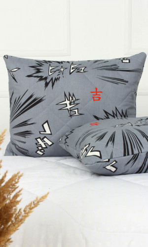 Подушка с детским рисунком "Самурай"